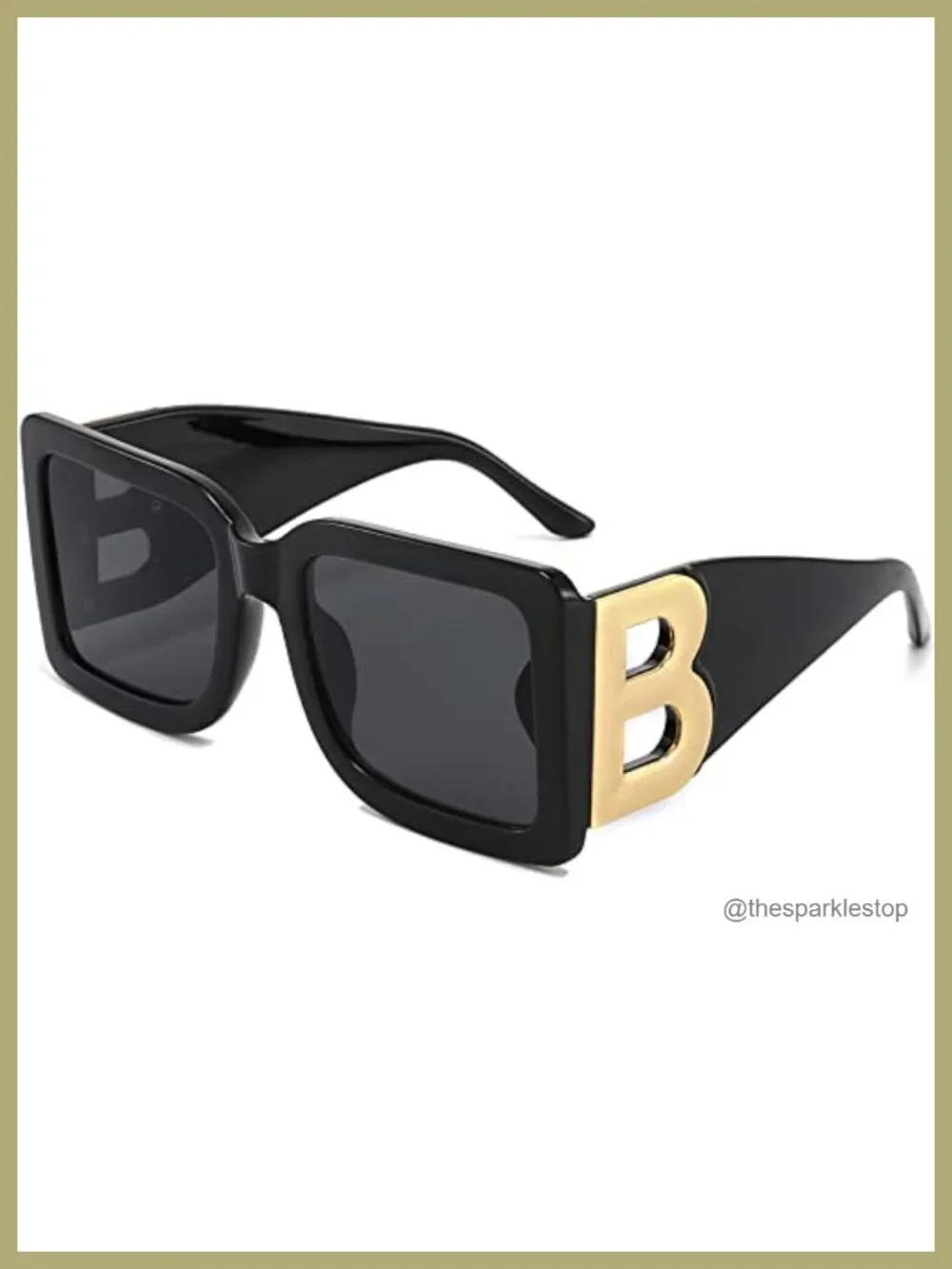 Large Square Sunglasses for Women UV400